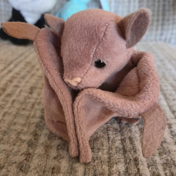 Ty Beanie Baby Bundle 8pc Vintage Retired Goochy Batty Lot 90s - Picture 9 of 16